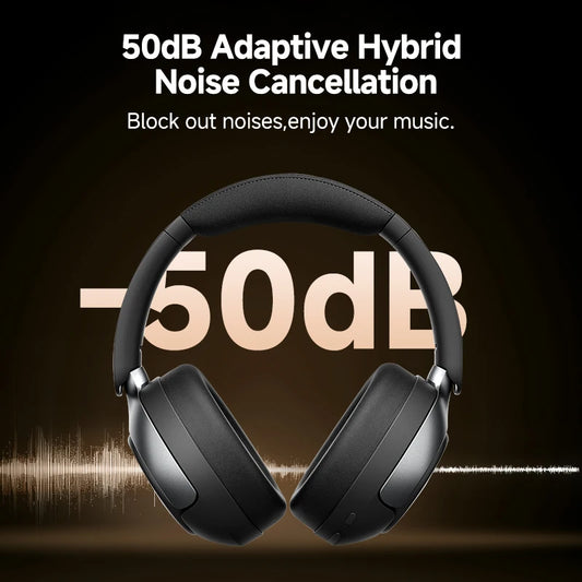 QCY H3 Pro ANC Wireless Bluetooth Headphone Hi-Res Spatial Audio Earphone