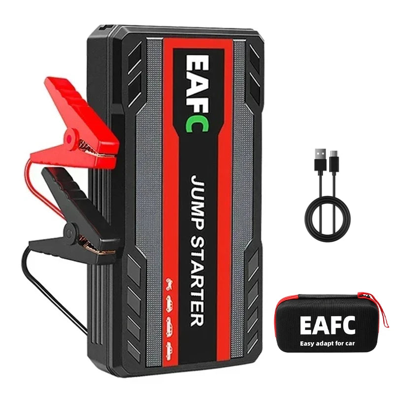 EAFC 600A / 2000A Car Jump Starter Portable Power Bank Car Battery Booster 12V Auxiliary Starting Device