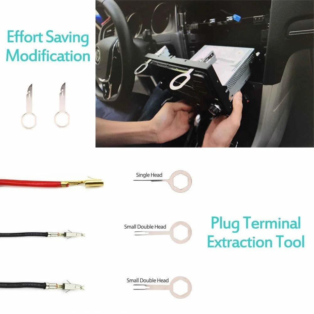 Car Interior Disassembly kit tool plastic trim removal tool car clips puller set