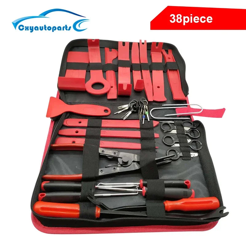 Car Interior Disassembly kit tool plastic trim removal tool car clips puller set