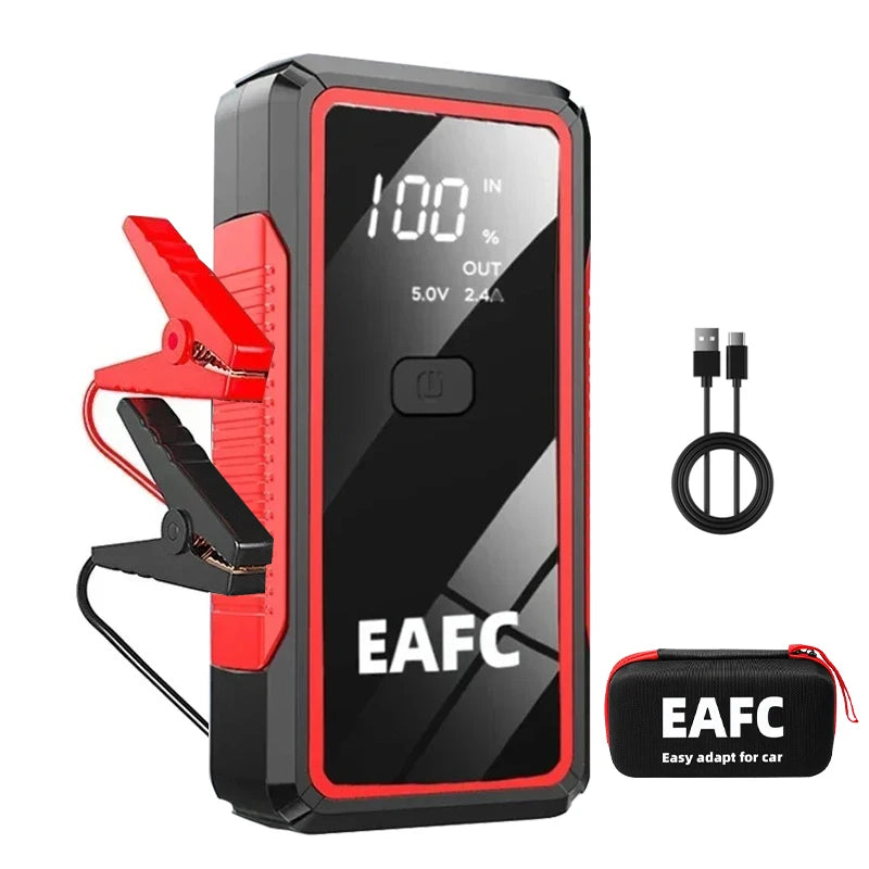 EAFC 600A / 2000A Car Jump Starter Portable Power Bank  Car Battery Booster 12V Auxiliary Starting Device