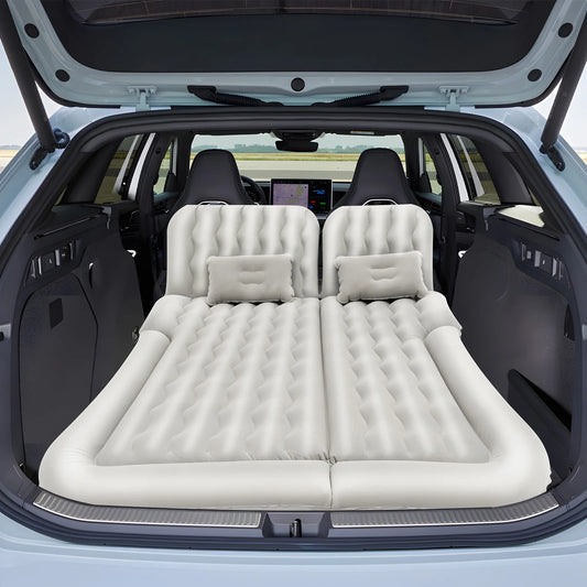 Universal Foldable Inflatable Bed Portable Mattress Set Car Back Seat Sleeping with pillows
