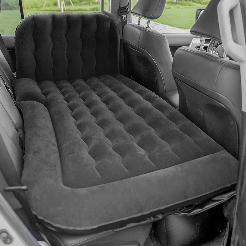 Universal Foldable Inflatable Bed Portable Mattress Set Car Back Seat Sleeping with pillows