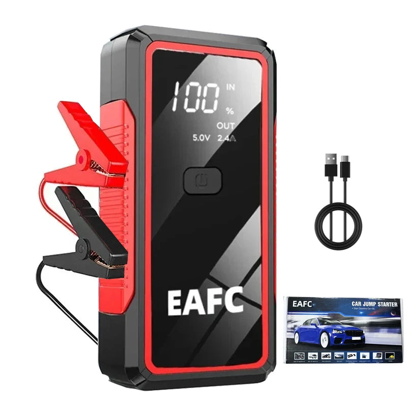 EAFC 600A / 2000A Car Jump Starter Portable Power Bank  Car Battery Booster 12V Auxiliary Starting Device